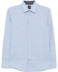 BOSS - Camicia A Maniche Lunghe - Lyst