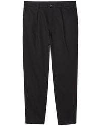 Calvin Klein - Pleated Straight-Leg Trousers - Lyst
