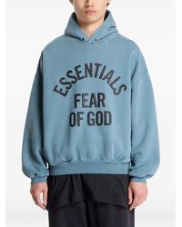 Fear Of God - Campus 90's Logo-Print Hoodie - Lyst