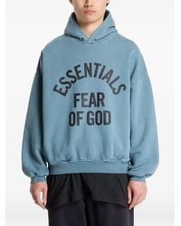 Fear Of God - Campus 90's Logo-Print Hoodie - Lyst