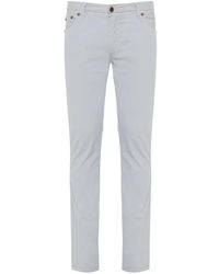 richard j. brown - Tokyo Logo-Embroidered Slim-Fit Trousers - Lyst