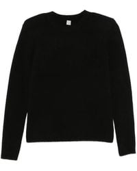 TOTEME - Structured Crew-Neck Sweater - Lyst