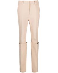 Sportmax - Layered Tapered-Leg Trousers - Lyst