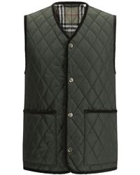 Burberry - Vests - Lyst