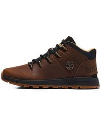 Timberland - Mid Sprint Trekker Lace-Up Boots - Lyst