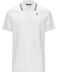 K-Way - Jud Tipped-Collar Polo Shirt - Lyst