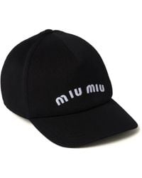 Miu Miu - Drill Baseball Cap - Lyst