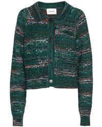Henrik Vibskov - Disguise Textured-Knit Cardigan - Lyst