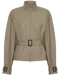 Anna Quan - Zaha Belted Bomber Jacket - Lyst