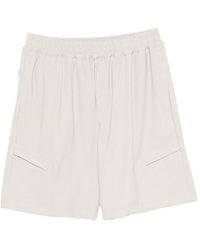 Eleventy - Elastic-Waistband Pocket Shorts - Lyst