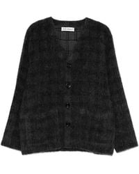 Our Legacy - Cardigan À Carreaux - Lyst