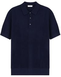 Bramani Cashmere - Short-Sleeve Polo Shirt - Lyst