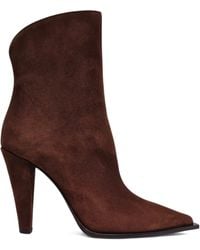 Le Silla - Pointed Toe Heeled Boots - Lyst