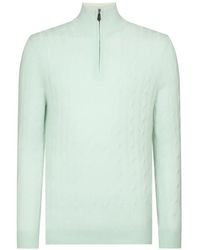 N.Peal Cashmere - Pullover Mit Reißverschluss - Lyst