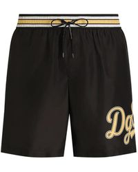 Dolce & Gabbana - Medium Swim Boxer Shorts - Lyst