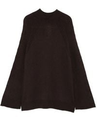 Max Mara - Cable-Knit Raglan-Sleeve Sweater - Lyst