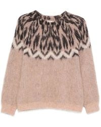 Forte Forte - Fairisle Pattern Sweater - Lyst