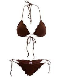MC2 Saint Barth - Ruffled-Trim Bikini - Lyst