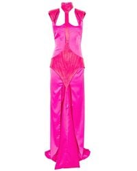 MITILIANE COUTURE - Detachable-Panel Maxi Dress - Lyst