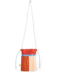 MULTITUDES BAGS - Pleated Drawstring Shoulder Bag - Lyst