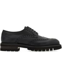 Ferragamo - Brogue Derby Shoes - Lyst