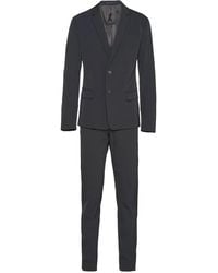 Prada - Single-Breasted Techno Suit - Lyst