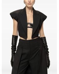 Nissa - Cropped Vest - Lyst