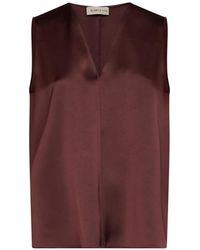 Blanca Vita - V-Neck Sleeveless Blouse - Lyst