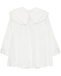 Comme des Garçons - Blusa Con Volantes - Lyst