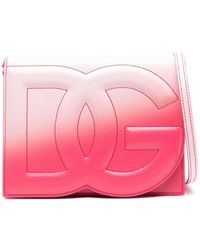 Dolce & Gabbana - Umhängetasche mit Logo-Stickerei - Lyst