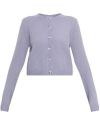 Lisa Yang - Felicia Button-Up Cardigan - Lyst