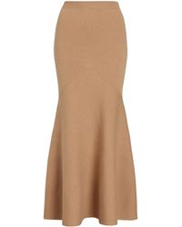 Patou - Peplum Maxi Skirt - Lyst