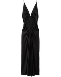 Versace - Ruched Sleeveless Gown - Lyst