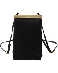 Prada - Mini Logo-Lettering Shoulder Bag - Lyst
