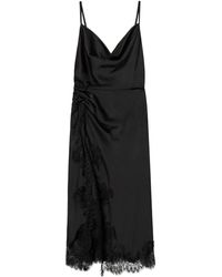 Twinset - Kleid mit Spitzenbesatz - Lyst