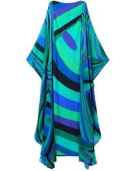 PUCCI - Iride-Pattern Long Dress - Lyst
