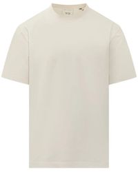 Y-3 - Logo-Detail Short-Sleeve T-Shirt - Lyst
