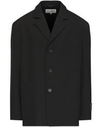 MM6 by Maison Margiela - Wool-Blend Suit Jacket - Lyst