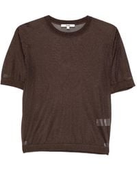 Maje - Short-Sleeve Metallic-Effect T-Shirt (Set Of Two) - Lyst