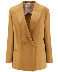 Alysi - Blazer Con Solapas De Pico - Lyst