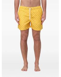 Brooksfield - Short De Bain À Imprimé Géométrique - Lyst