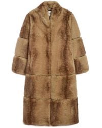 Apparis - Abrigo Sylke Con Botones - Lyst