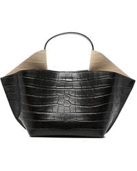 REE PROJECTS - Borsa Tote Ann Mini Effetto Coccodrillo - Lyst