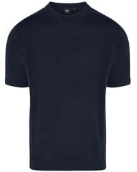 Alpha Tauri - Textured T-Shirt - Lyst