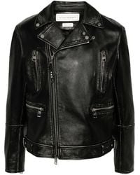 McQueen - "essential" Biker Jacket - Lyst