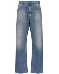 MM6 by Maison Margiela - Straight-Leg Jeans - Lyst