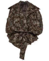 BARBARA BOLOGNA - Angels Frayed Coat - Lyst