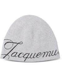 Jacquemus - The Atelier Logo-Letter Beanie - Lyst