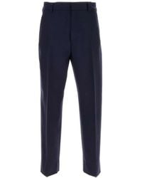 ZEGNA - Straight-Leg Wool Trousers - Lyst