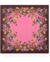 Etro - Paisley Floral-Print Scarf - Lyst
